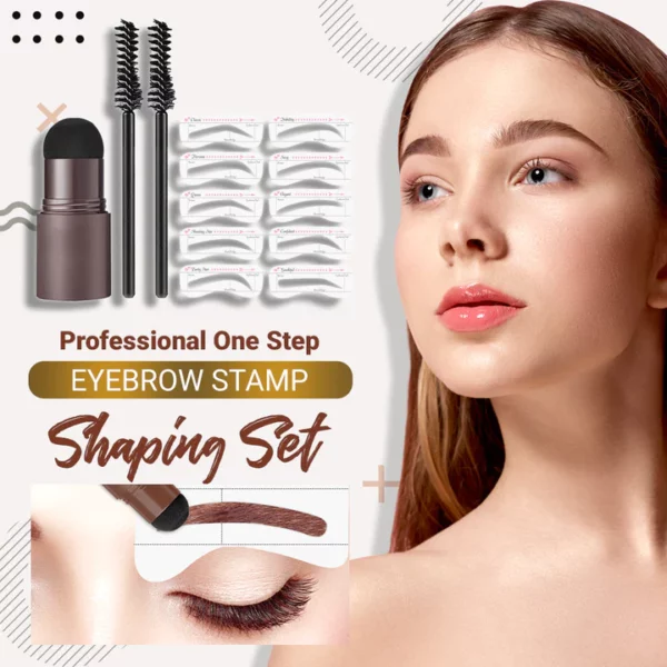 Professional One Step Eyebrow Stamp Shaping Set - Image 2