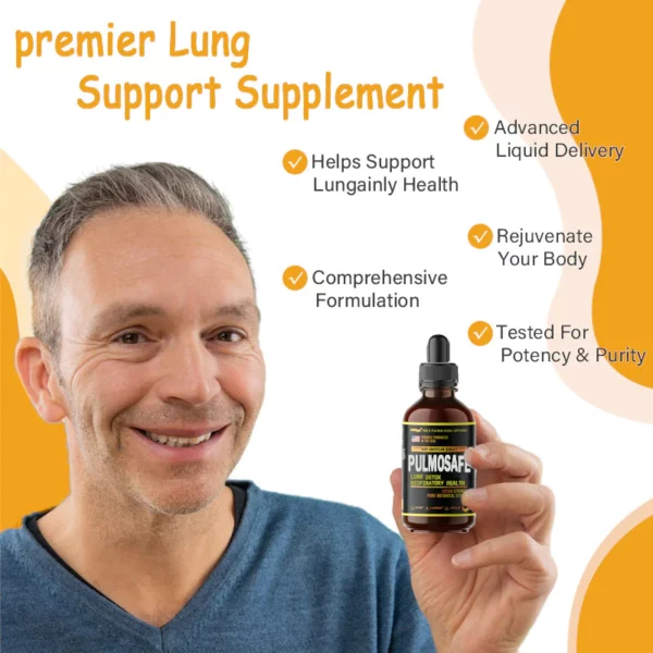 PulmoSafe™ Natural Lung Cleansing Herbal Drops - Image 2