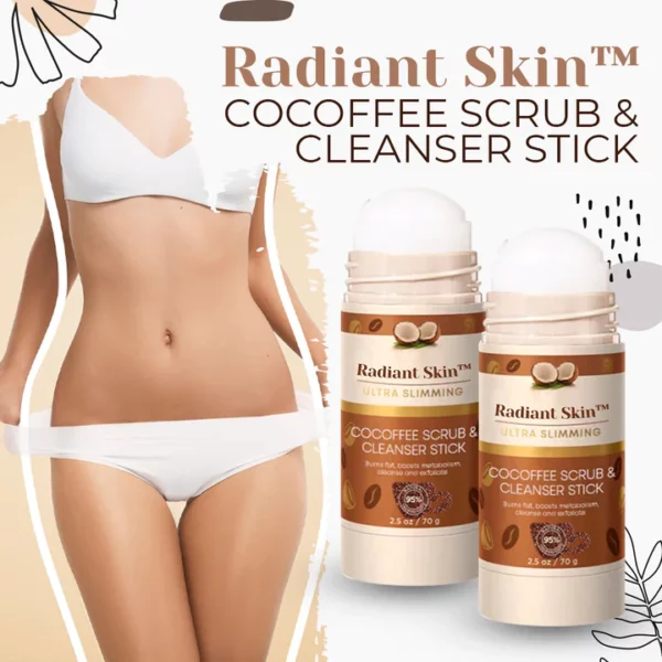 Radiant Skin™ CoCoffee Scrub & Cleanser Stick