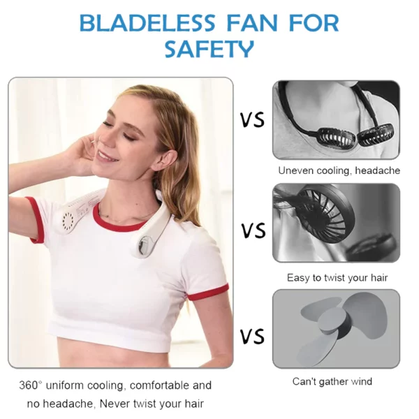 Ricpind Portable Neck Cooling Fan - Image 9