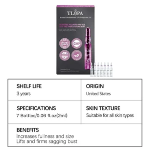 TLOPA™ Breast Enhancement Lift Ampoules oil