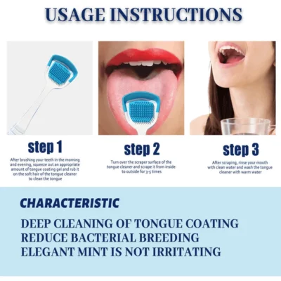 Tongue Cleaning Gel Set