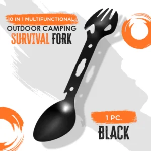 10 In 1 Multifunctional Outdoor Camping Survival Fork