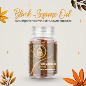 100% organic Vitamin Hair Growth capsules