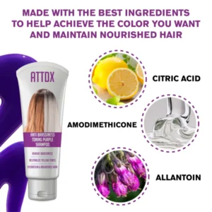 ATTDX AntiBrassiness Toning PurpleShampoo