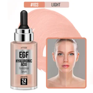 ATTDX EGF HyaluronicAcid FoundationSerum