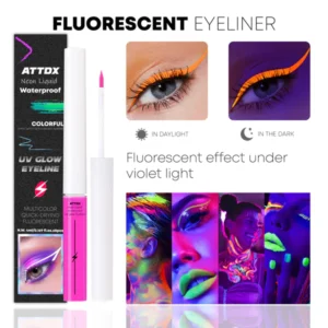 ATTDX Neon Liquid Waterproof UVGlow Eyeliner