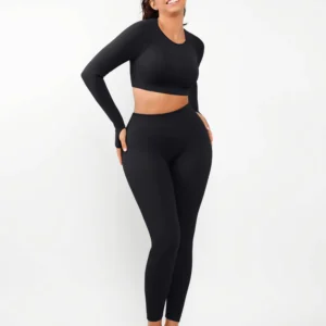 AirWear Long Sleeve & High-Waist Legging Set