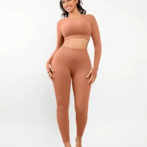 AirWear Long Sleeve & High-Waist Legging Set