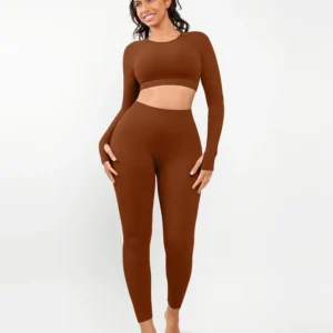 AirWear Long Sleeve & High-Waist Legging Set