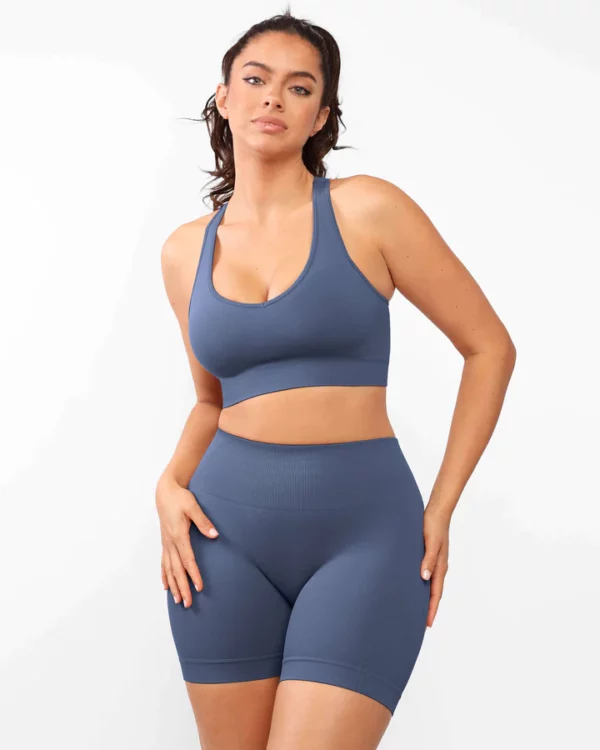 AirWear Sports Bra & Bike Shorts Set