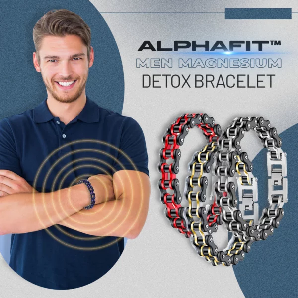 AlphaFit™ Men Magnesium Detox Bracelet - Image 3