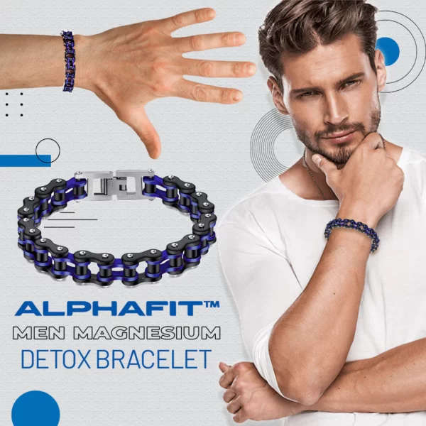 AlphaFit™ Men Magnesium Detox Bracelet - Image 4