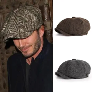 Beret Caps Octagonal Newsboy Cap