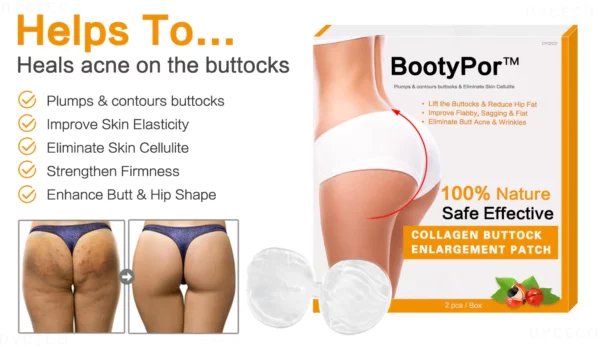 BootyPor™ Collagen Buttock Enlargement Patch