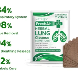 CC™ FreshAir Herbal Lung Cleanse Repair Patch