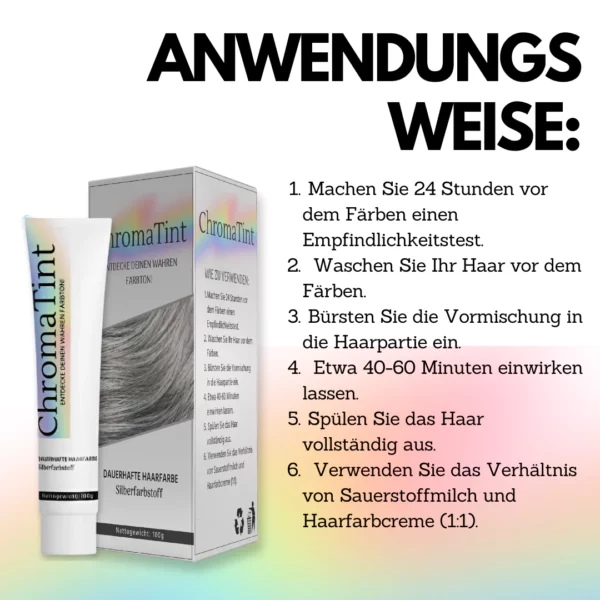 ChromaTint™ Permanentes Silber-Haarfärbemittel