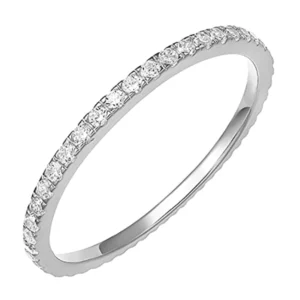 Classic Stackable 3-in-1 Eternity Diamond Ring