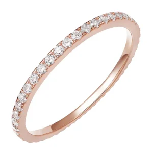 Classic Stackable 3-in-1 Eternity Diamond Ring