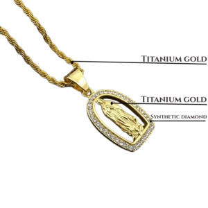 Cross Gold-Plated Faith Blessing Necklace