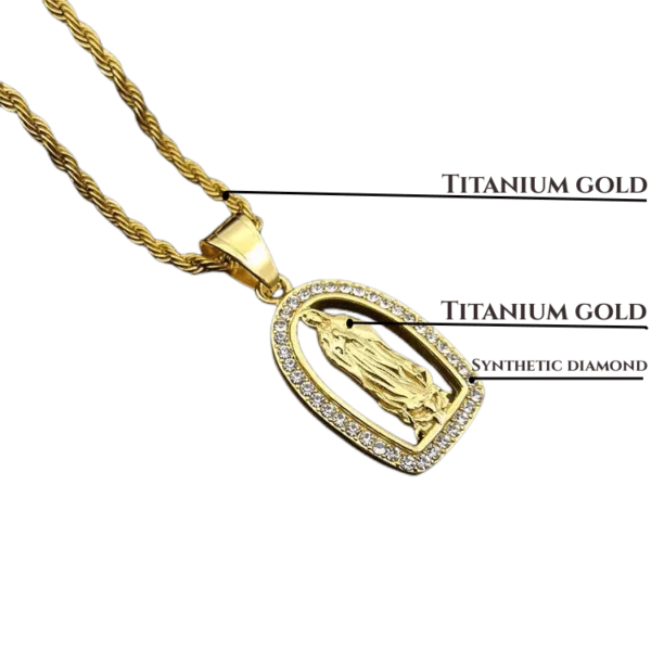 Cross Gold-Plated Faith Blessing Necklace