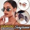 Diamond Hexagonal Sunglasses