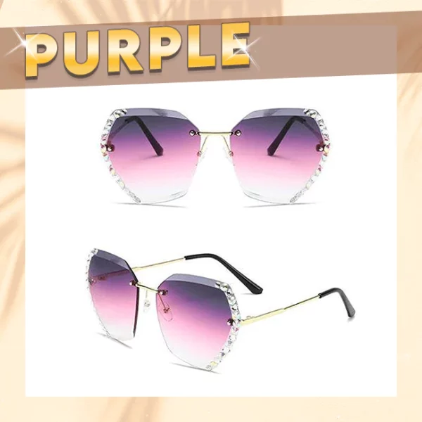 Diamond Hexagonal Sunglasses - Image 11