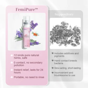 FemiPure™ Feminine Vaginal Deodorant Spray