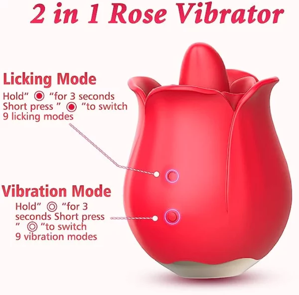 FemiPure™ Rose Toys Vibrator for Women - Image 4