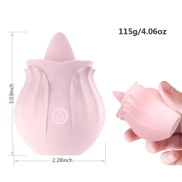 FemiPure™ Rose Toys Vibrator for Women - Image 6