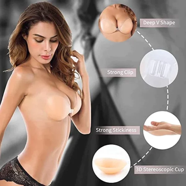 Fivfivgo™ Adhesive Invisible Gathering Bras