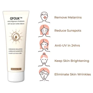 GFOUK™ Anti-Pigment Probiotic SPF 50 Tagespflegecreme