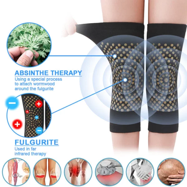 Hapygo™Fulgurite Ionic Body Shaping Stretch Knee Brace - Image 4