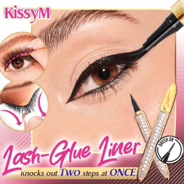 KissyM™ 2-in-1 Magic Lash-Glue Liner