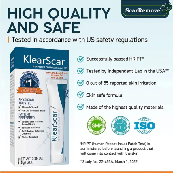 KlearScar™ Advanced scar removal gel