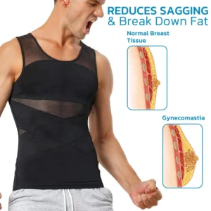 LUCKYSONG™ GKTY Gynecomastia Compress Tank Top