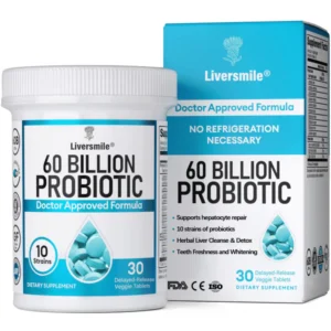 Liversmile® Intense Antioxidant Liver Cleanse Oral Probiotics