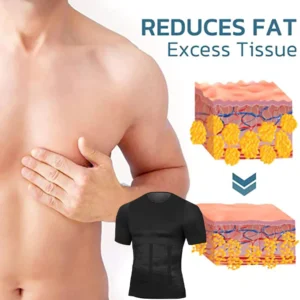 MANShape™ ion slimming and shaping undershirt