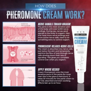 Men Long Lasting Pheromone Cream