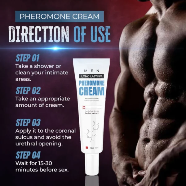 Men Long Lasting Pheromone Cream