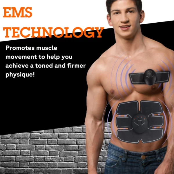 MuscleMax™ EMS Abs & Chest Muscle Stimulator