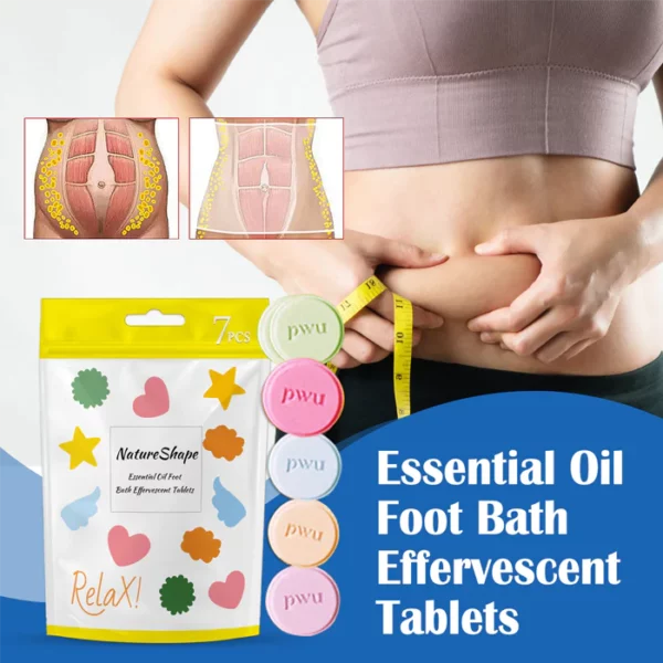 NatureShape™ Essential Oil FootBath Effervescent Tablets