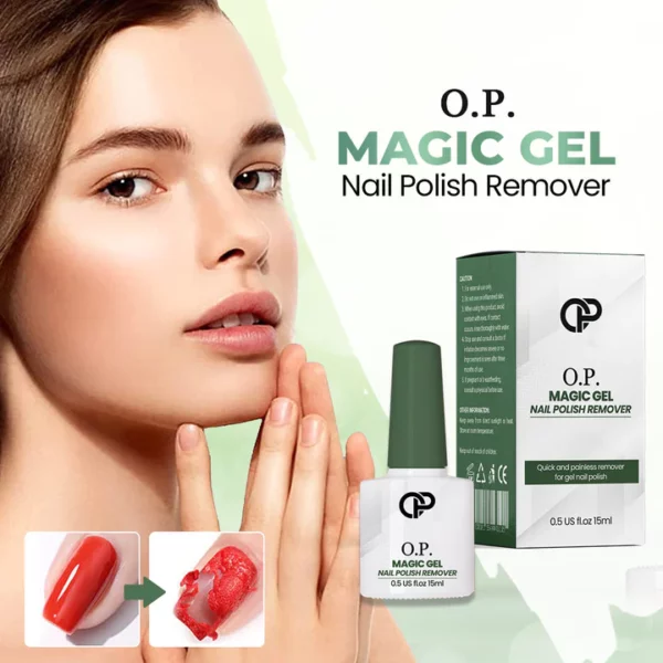 O.P. Magic Gel Nail Polish Remover