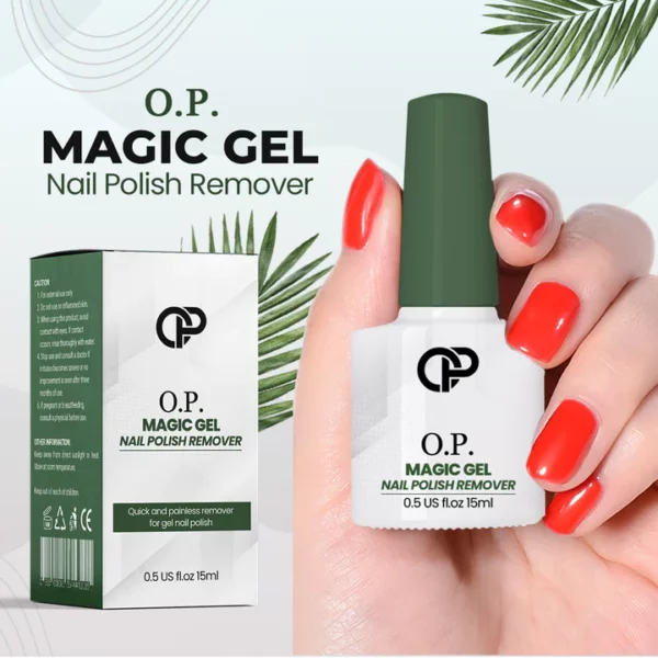 O.P. Magic Gel Nail Polish Remover