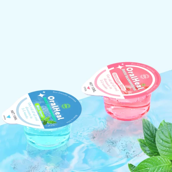 OralHeal™ Jelly Cup Mouthwash Restoring teeth and mouth to health - Image 9