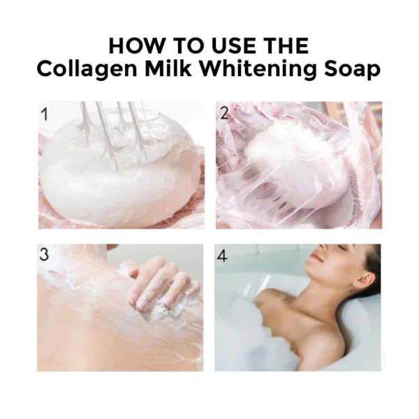 Oveallgo Collagen Milk Brightening Soap - Image 7