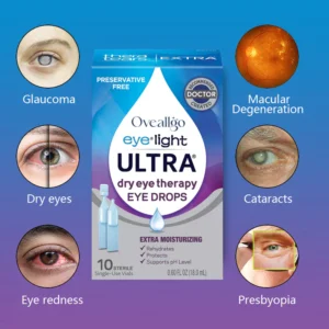 Oveallgo™ EYELIGHT Ultra Eye Therapy Lubricant Eye Drops