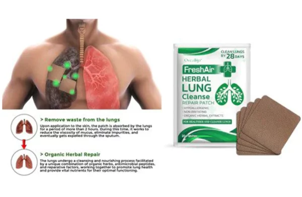 Oveallgo™ FreshAir Herbal Lung Cleanse Repair Patch