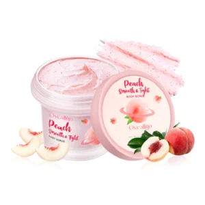 Oveallgo™ Peach PURI Exfoliating Smooth Body Scrub