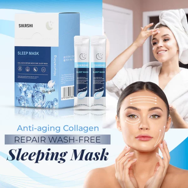 RadiantRise™ Anti-Aging Collagen Repair Wash-Free Sleeping Mask - Image 2